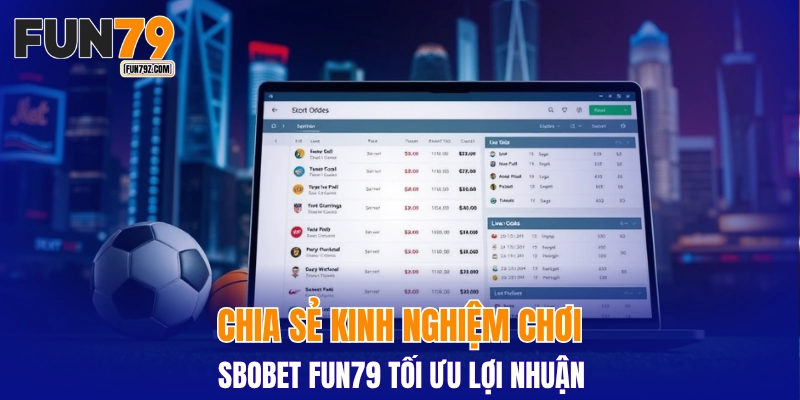 Chia sẻ kinh nghiệm chơi sbobet FUN79 tối ưu lợi nhuận